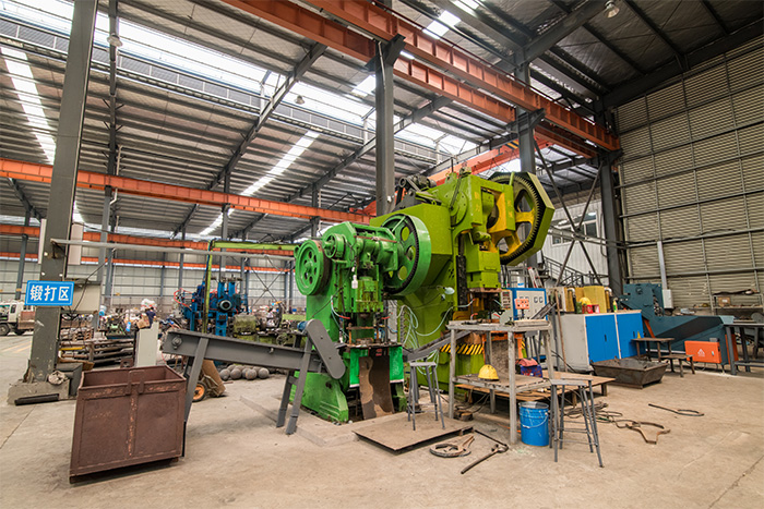 永济网架配件-锥头加工车间